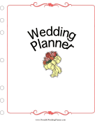 Wedding Planner Cover Page