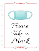 Wedding Planner Mask Distribution