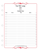 Wedding Planner To Do List Cocktail Hour
