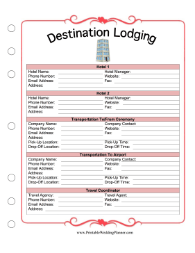 Destination Lodging